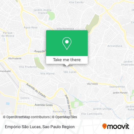 Empório São Lucas map