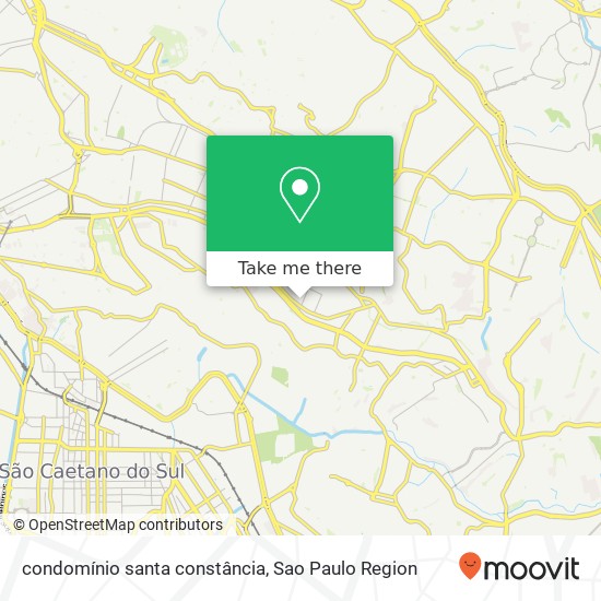 condomínio santa constância map