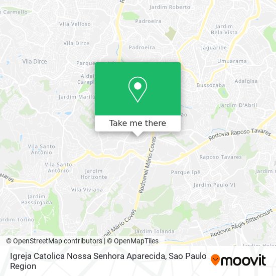 Igreja Catolica Nossa Senhora Aparecida map