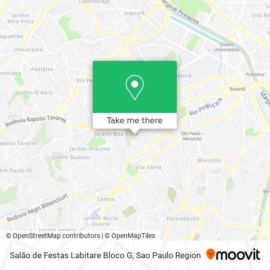 Salão de Festas Labitare Bloco G map