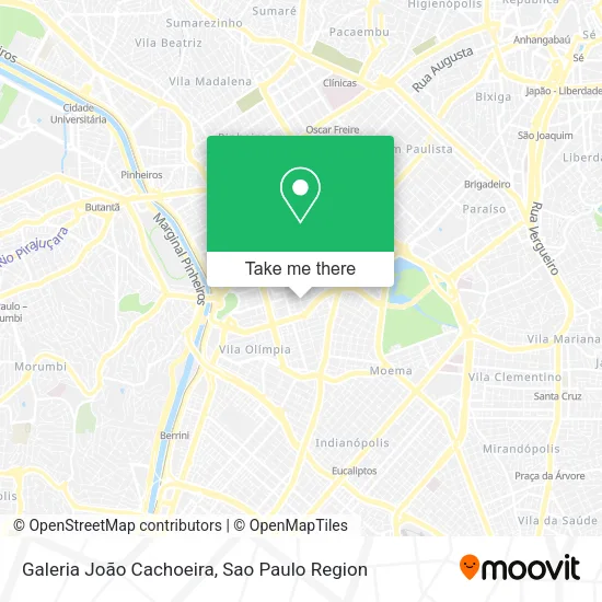 Galeria João Cachoeira map