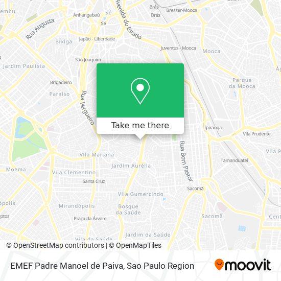 EMEF Padre Manoel de Paiva map