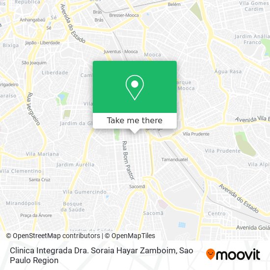 Clinica Integrada Dra. Soraia Hayar Zamboim map