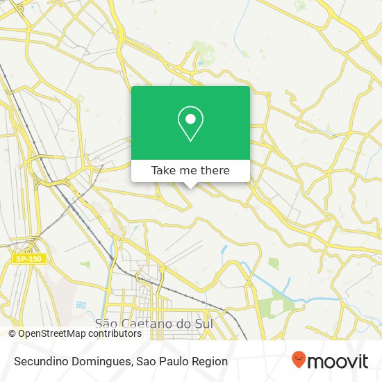 Secundino Domingues map