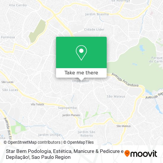 Star Bem Podologia, Estética, Manicure & Pedicure e Depilação! map