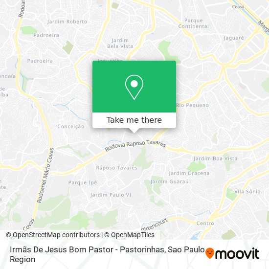 Irmãs De Jesus Bom Pastor - Pastorinhas map