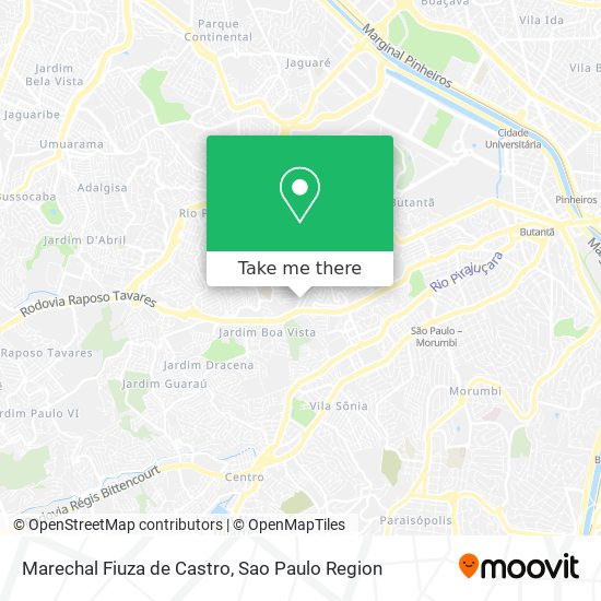 Marechal Fiuza de Castro map