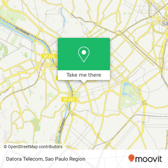 Datora Telecom map