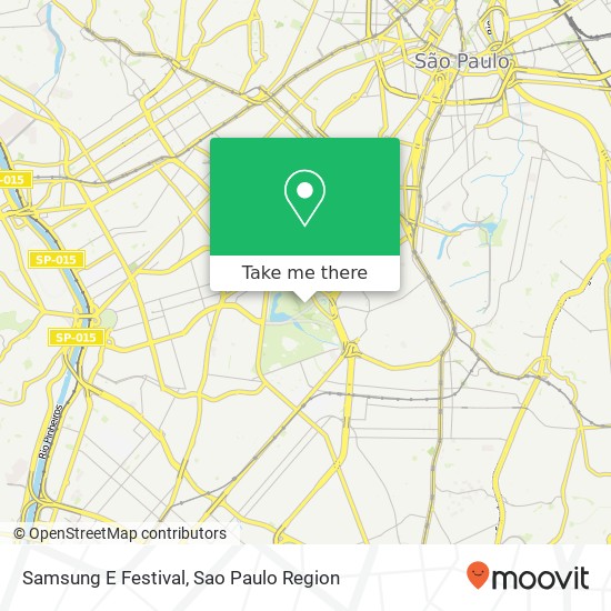 Samsung E Festival map