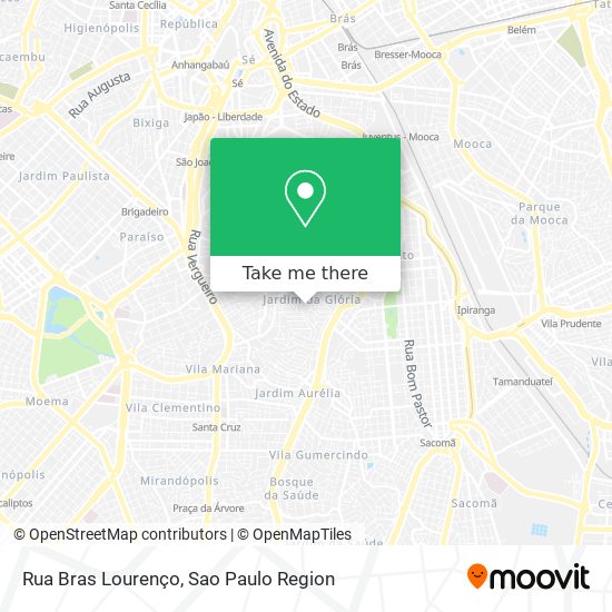 Rua Bras Lourenço map
