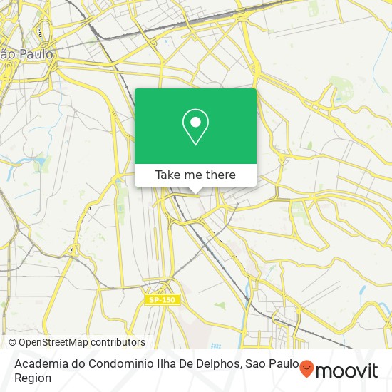 Academia do Condominio Ilha De Delphos map