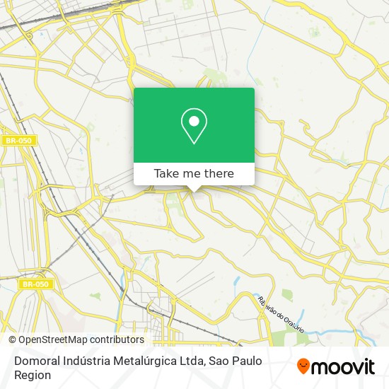 Mapa Domoral Indústria Metalúrgica Ltda