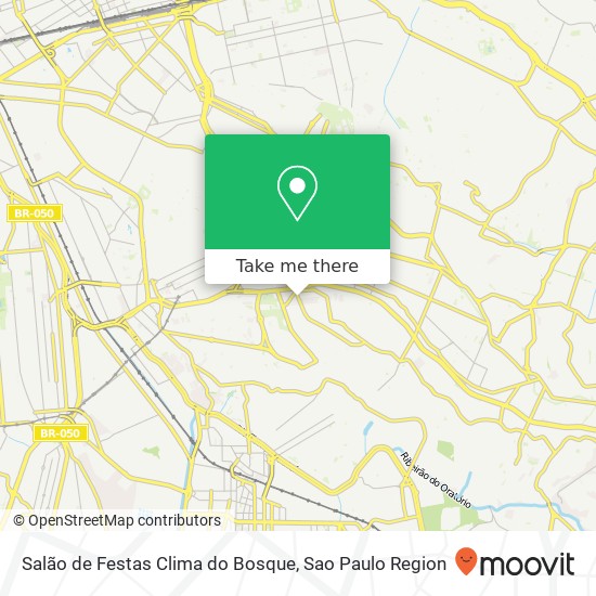 Salão de Festas Clima do Bosque map