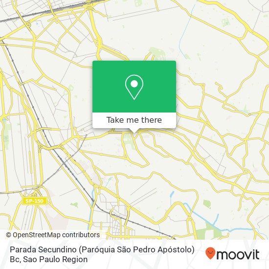 Parada Secundino (Paróquia São Pedro Apóstolo) Bc map