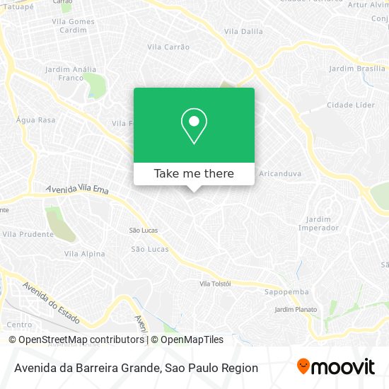 Avenida da Barreira Grande map