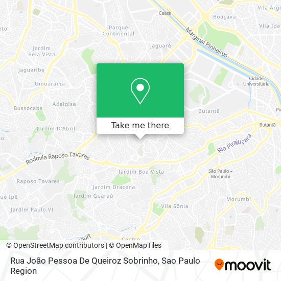 Rua João Pessoa De Queiroz Sobrinho map