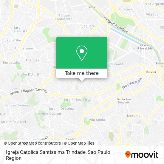 Igreja Catolica Santissima Trindade map