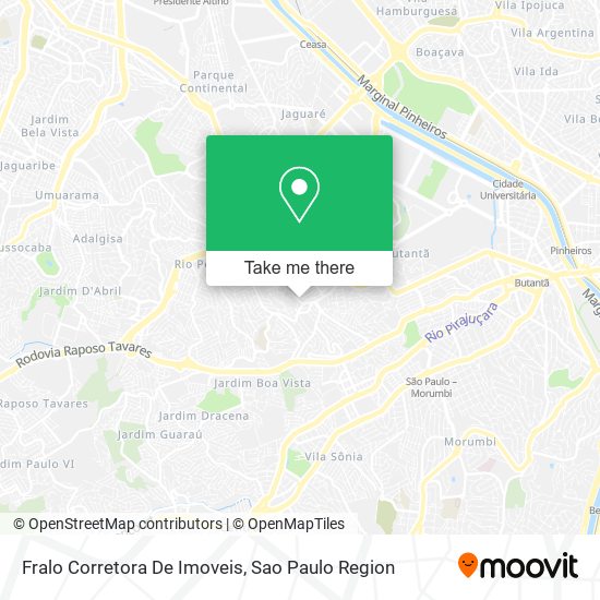 Fralo Corretora De Imoveis map