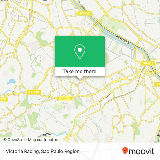 Mapa Victoria Racing