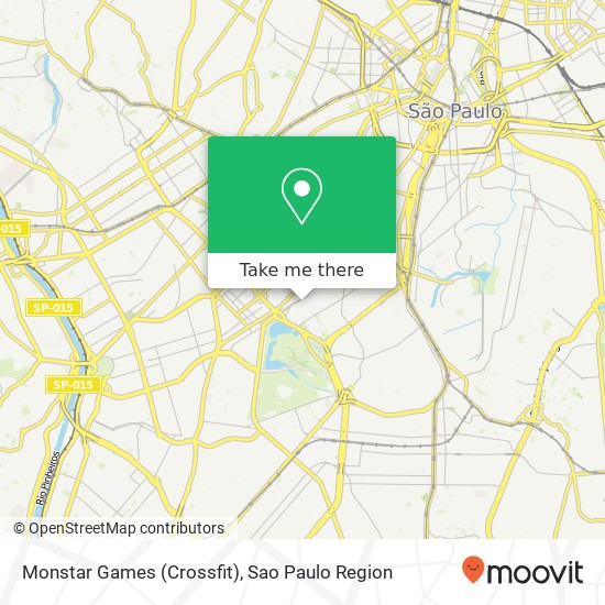 Mapa Monstar Games (Crossfit)