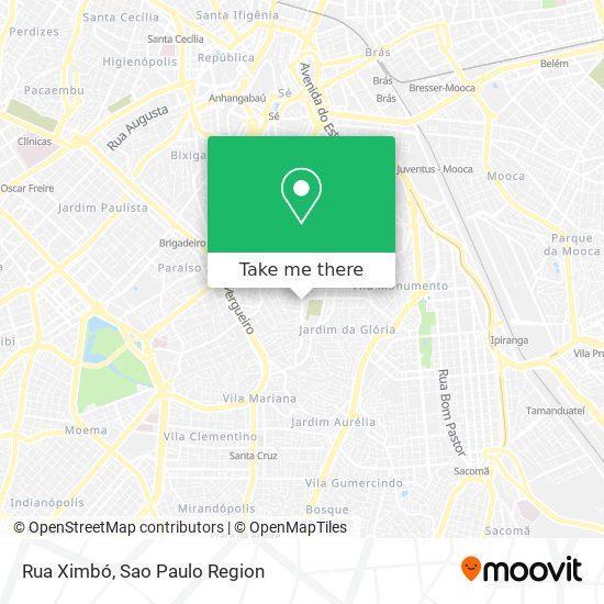 Rua Ximbó map