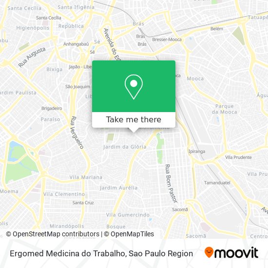 Ergomed Medicina do Trabalho map