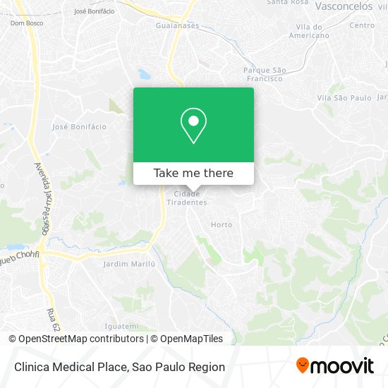 Clinica Medical Place map