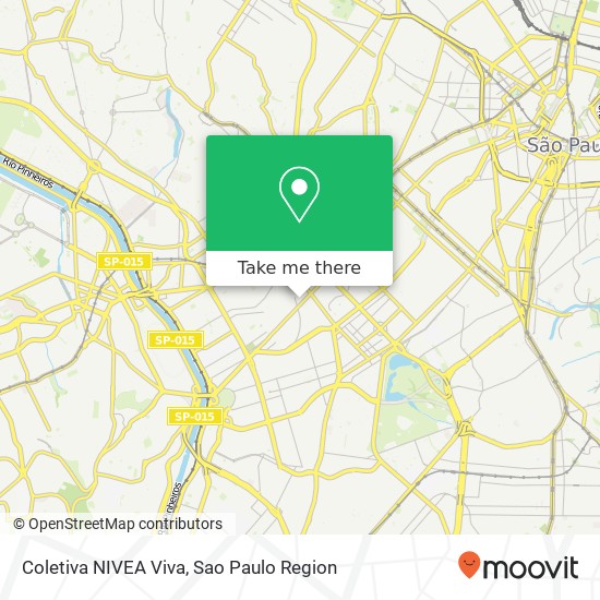 Coletiva NIVEA Viva map