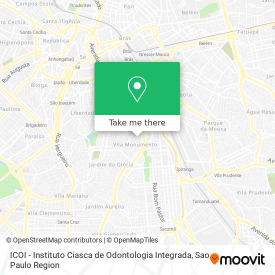 ICOI - Instituto Ciasca de Odontologia Integrada map