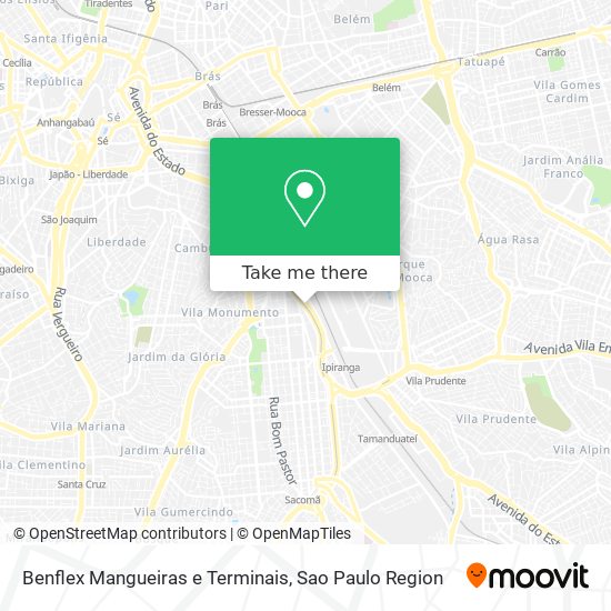 Benflex Mangueiras e Terminais map