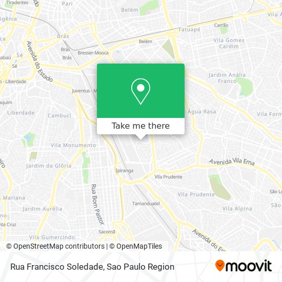 Rua Francisco Soledade map
