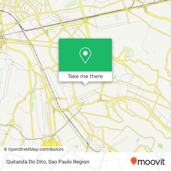 Quitanda Do Dito map