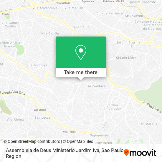 Assembleia de Deus Ministério Jardim Iva map