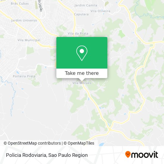 Policia Rodoviaria map