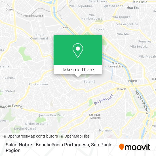 Salão Nobre - Beneficência Portuguesa map