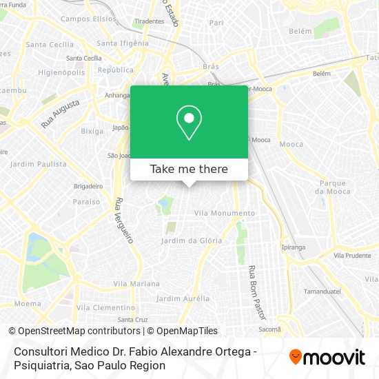 Consultori Medico Dr. Fabio Alexandre Ortega - Psiquiatria map