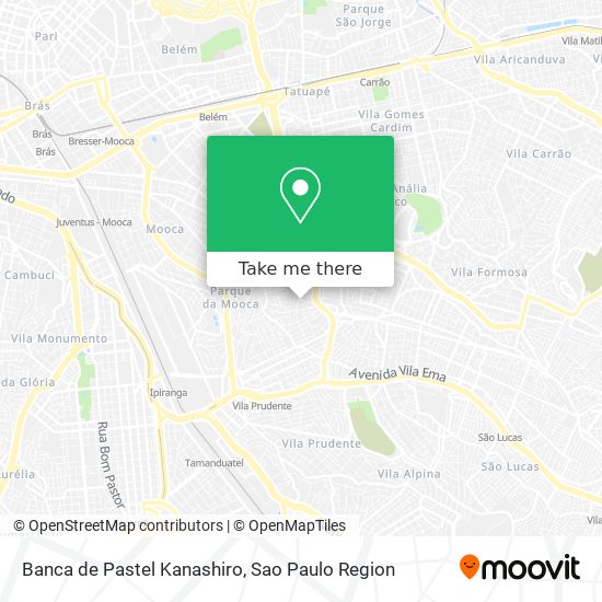 Banca de Pastel Kanashiro map