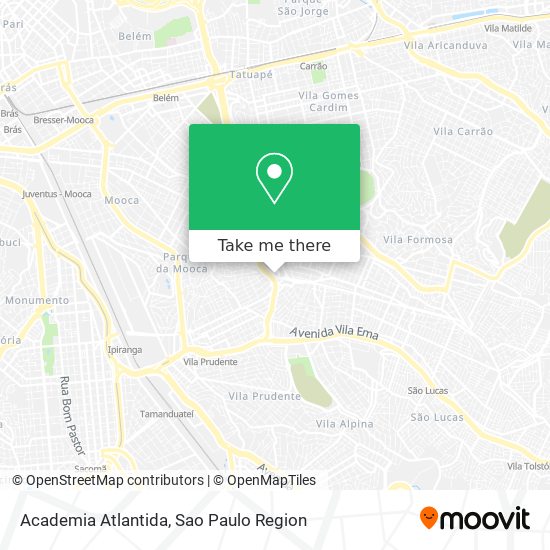 Mapa Academia Atlantida