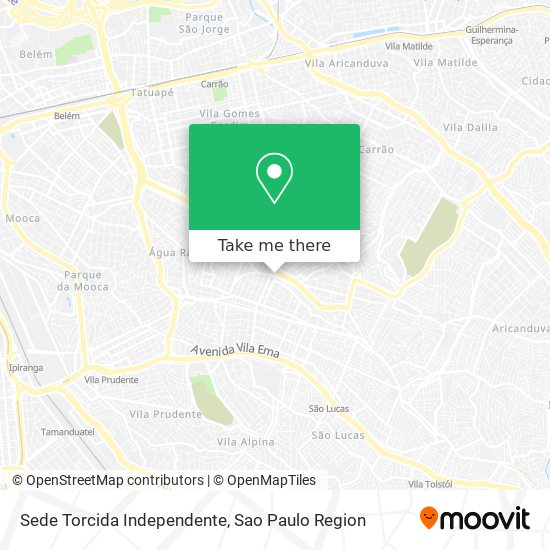 Sede Torcida Independente map