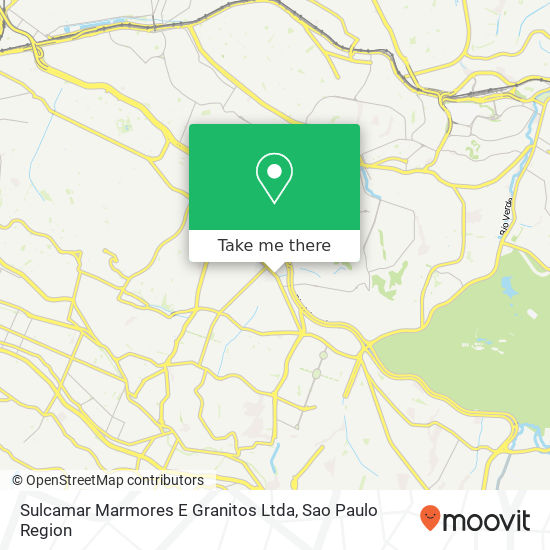 Mapa Sulcamar Marmores E Granitos Ltda