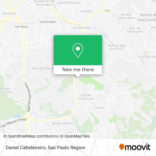 Daniel Cabeleireiro map