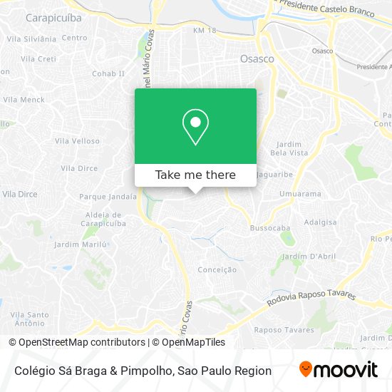 Colégio Sá Braga & Pimpolho map