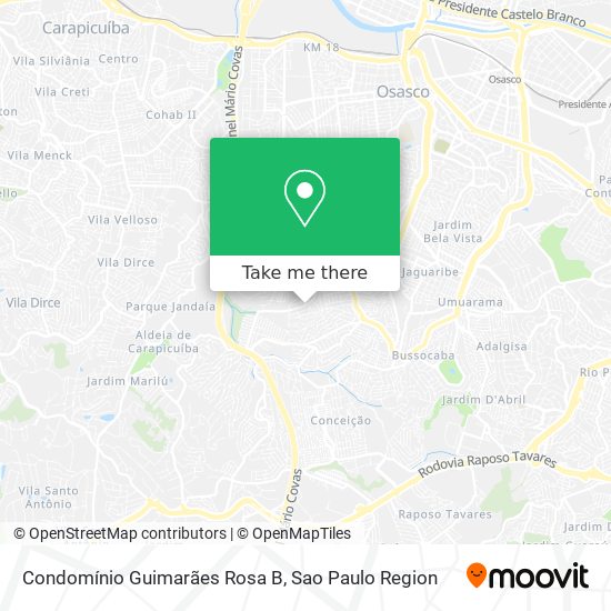 Condomínio Guimarães Rosa B map