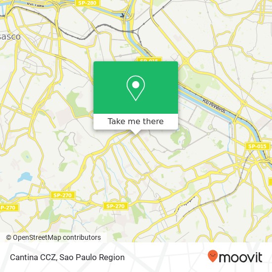 Cantina CCZ map