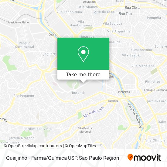 Mapa Queijinho - Farma/Química USP