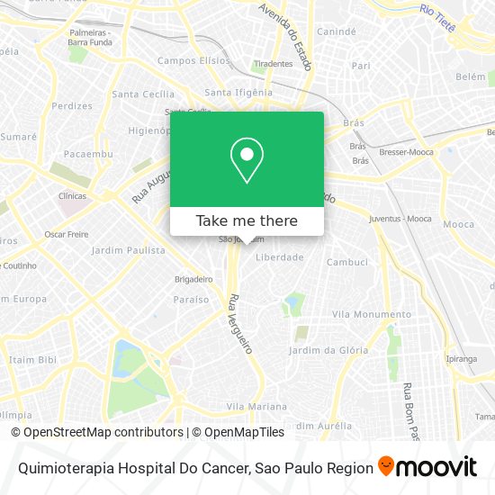 Quimioterapia Hospital Do Cancer map