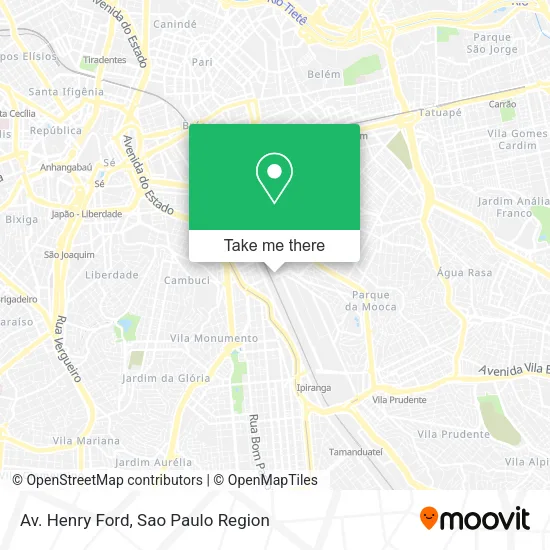 Av. Henry Ford map
