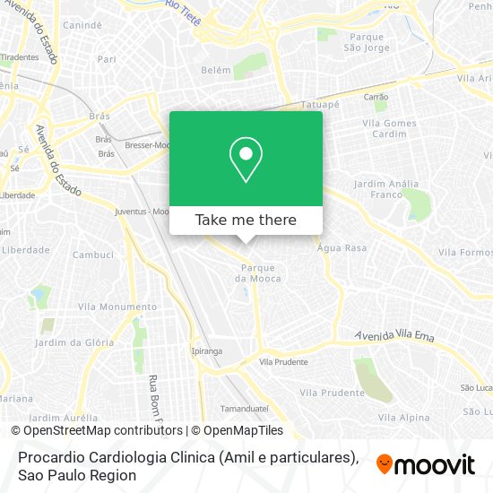 Procardio Cardiologia Clinica (Amil e particulares) map