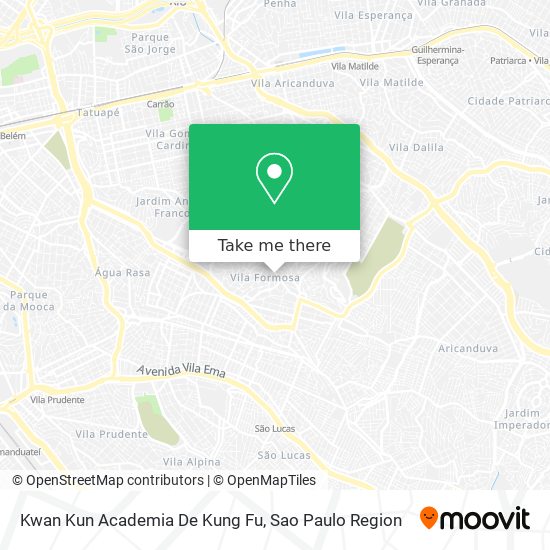 Kwan Kun Academia De Kung Fu map