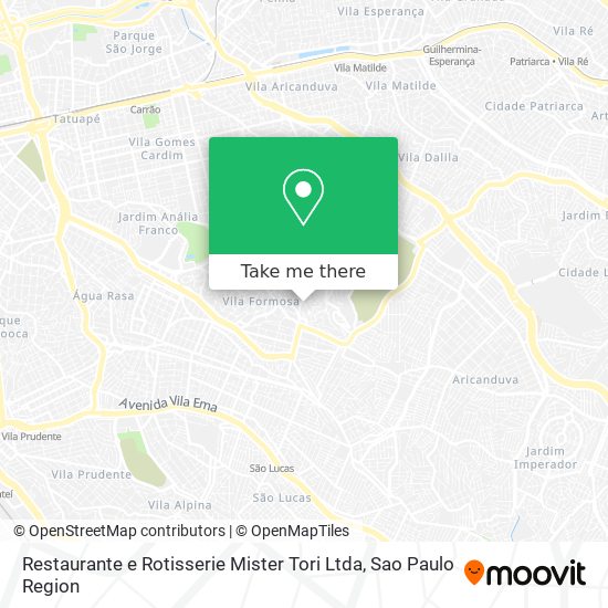 Restaurante e Rotisserie Mister Tori Ltda map